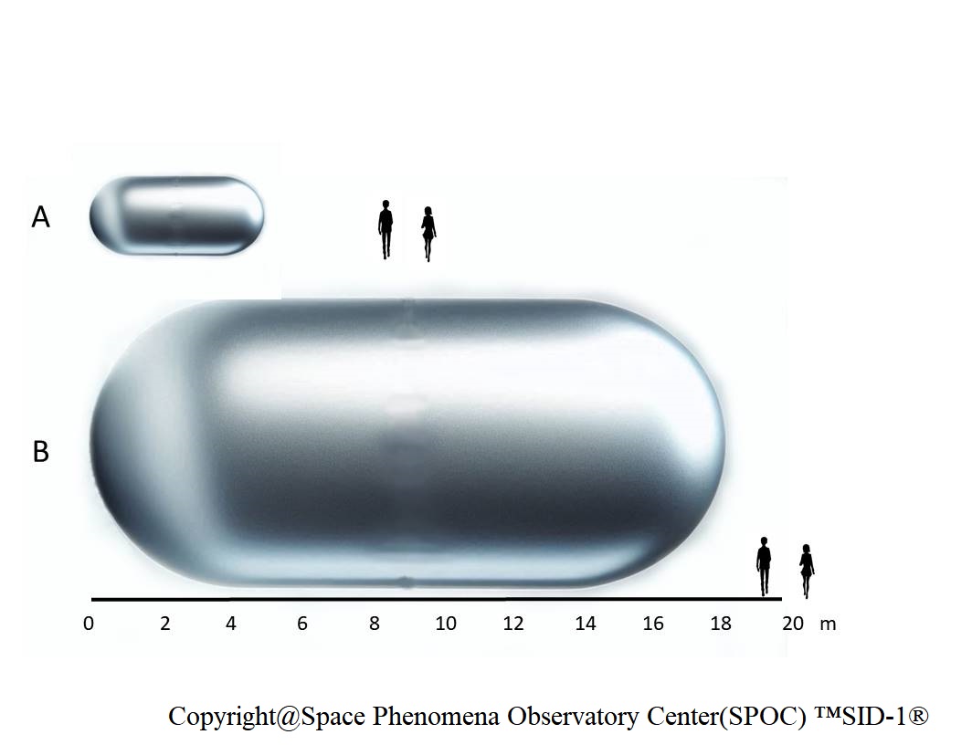 Image 10: Pale capsule-shaped UAP captured by SID-1 aboard a large cruise ship in Alaska