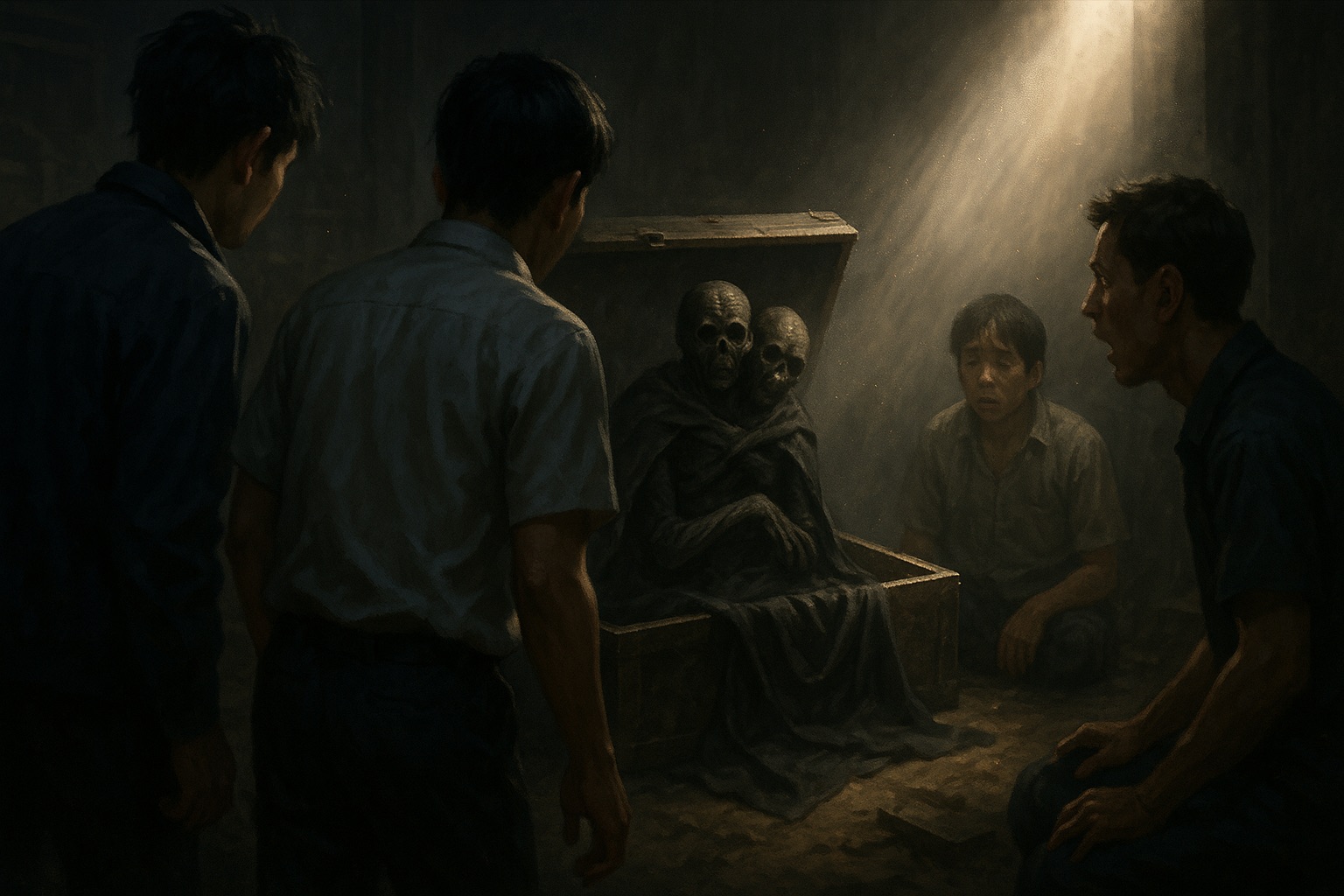 Image 3:We Opened a Cursed Box in a Japanese Temple and Unleashed the Ryomen-sukuna. Now I Fear I Won't Live Long.