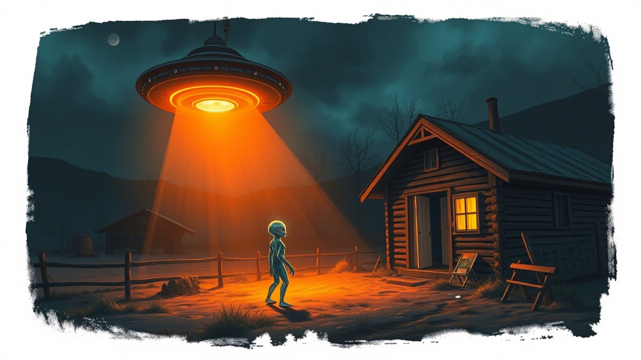 Image 1:The Nikoro Incident: Japan's Bizarre Alien Abduction by a Four-Legged, Octopus-Like Being