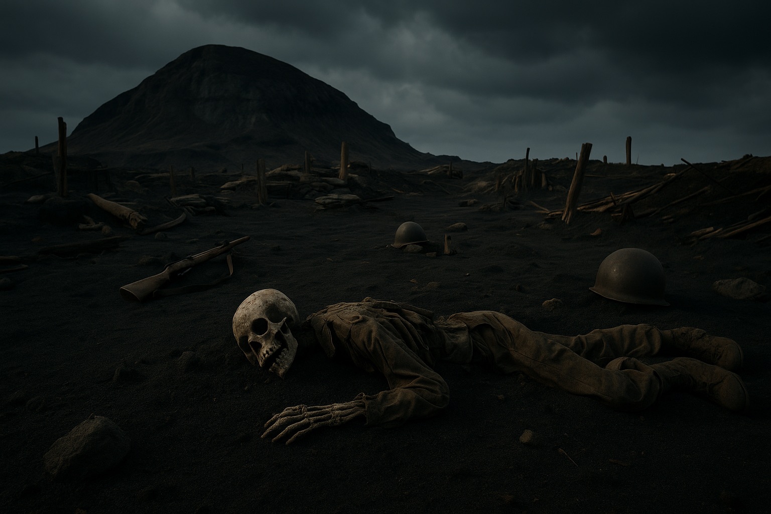 Image 1:The Ghosts of Iwo Jima: How Japan's Emperor Calmed a Haunted WWII Battlefield