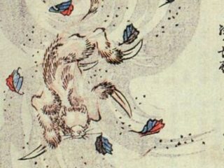 Kamaitachi: The Sickle-Weasel Yokai That Slashes People in Whirlwinds