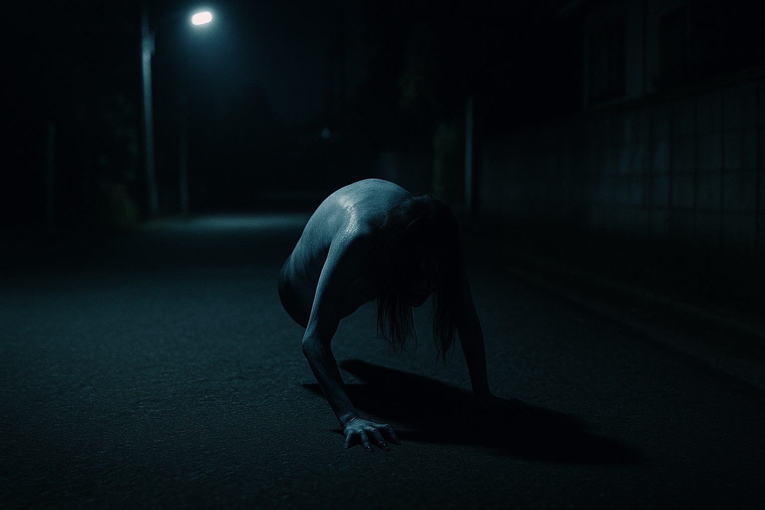 Image 2:The Teke Teke Terror: Did a Viral Photo Capture Japan's Infamous Half-Body Ghost?