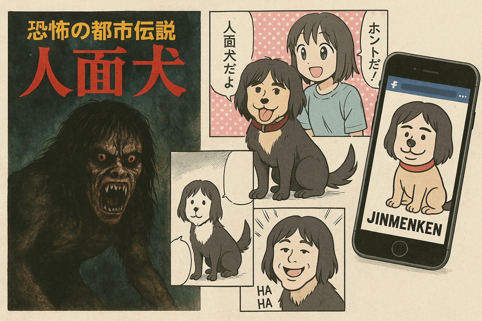 Image 6:Jinmenken: The Definitive Guide to Japan's Eerie Human-Faced Dog